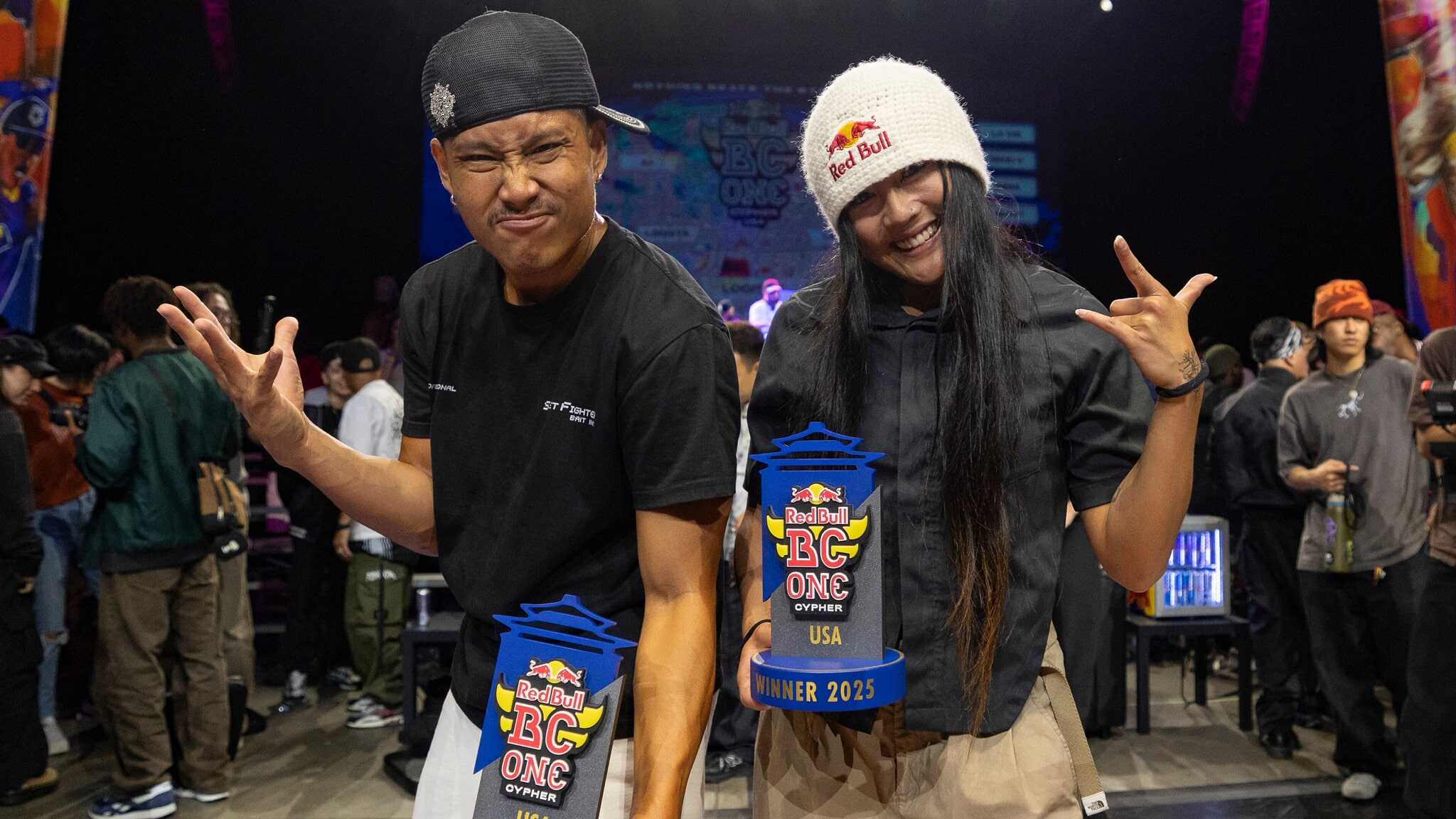 B-boy HIJack and B-girl Logistx are ready to take on the world